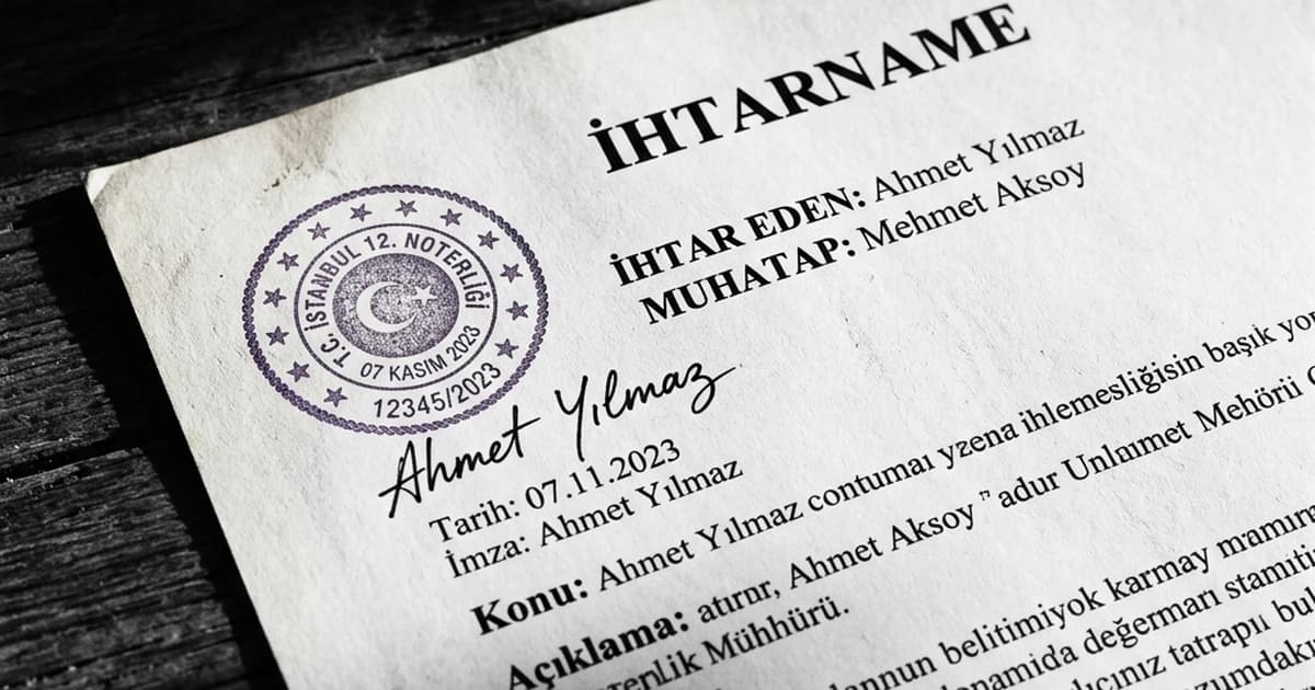Kiracıya İhtarname Nasıl Gönderilir? 2026 Rehberi