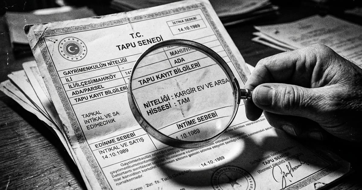 Tapu İptal ve Tescil Davası Dilekçesi Hazırlama Rehberi