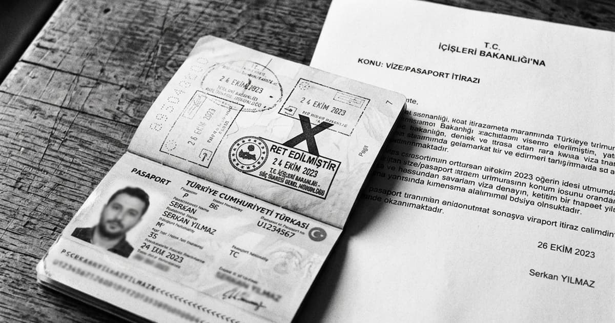Vize Ret İtirazı Dilekçesi: Schengen ve Diğer Ülkeler
